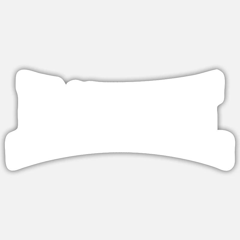 Francfort - Sticker taille S (10 x 10 cm) - blanc mat