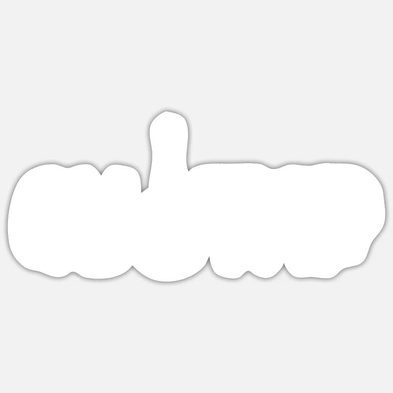 Guitar Retro - Sticker size S (10 x 10 cm) - white matte