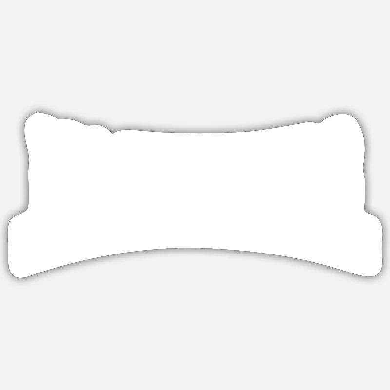 Magdebourg - Sticker taille S (10 x 10 cm) - blanc mat