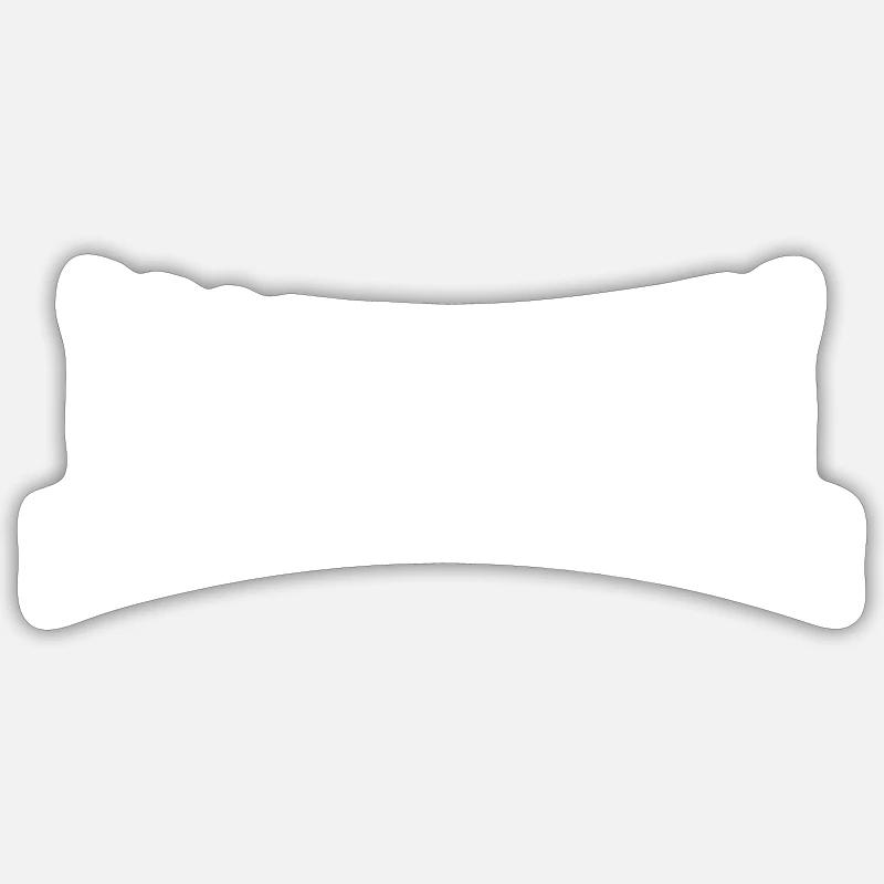 Mannheim - Sticker taille S (10 x 10 cm) - blanc mat