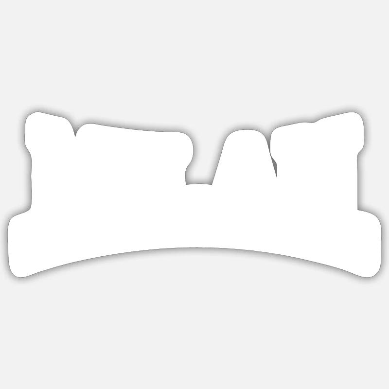 Milan underlined Sticker size S (10 x 10 cm)