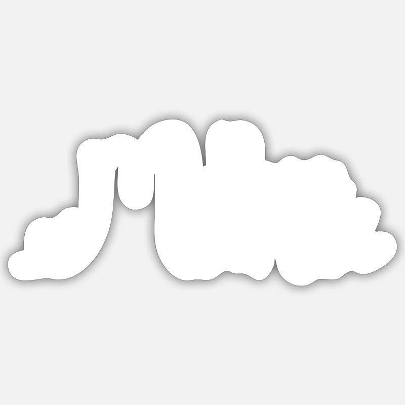 Sticker størrelse S (10 x 10 cm) - 