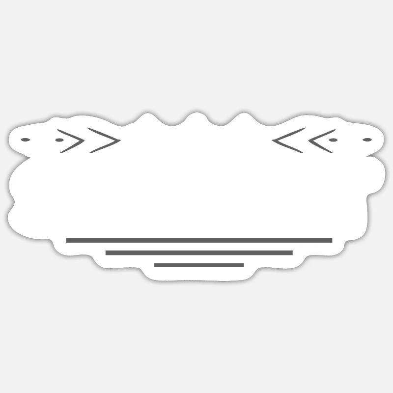Sticker Größe S (10 x 10 cm) - 