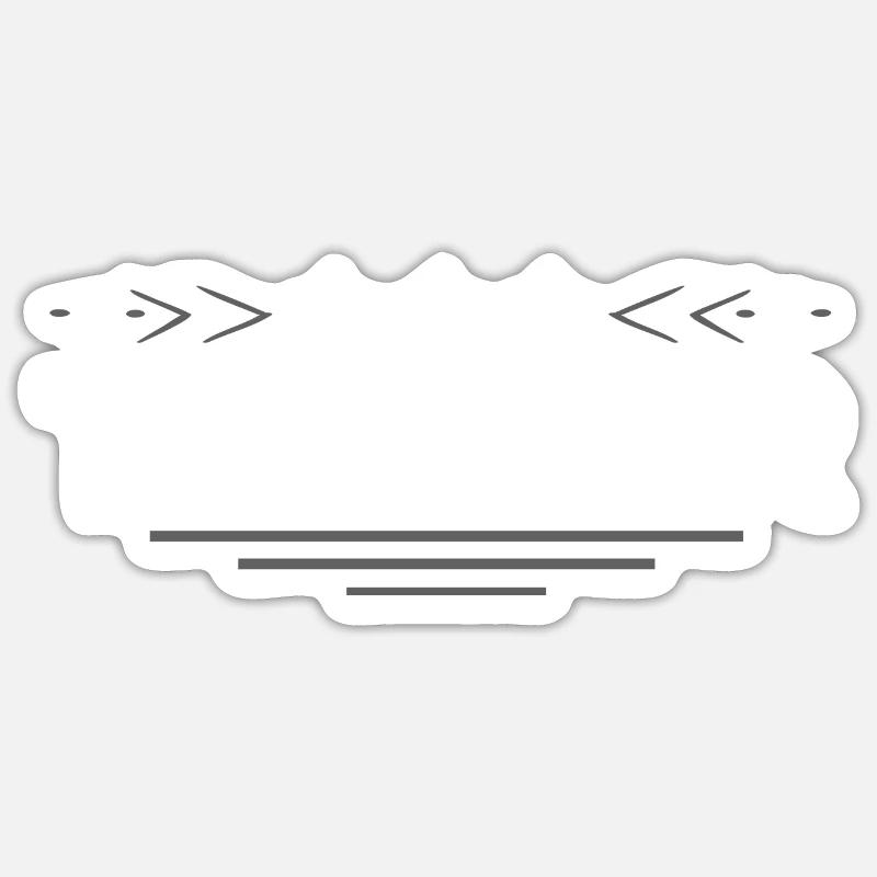 Sticker Größe S (10 x 10 cm) - 