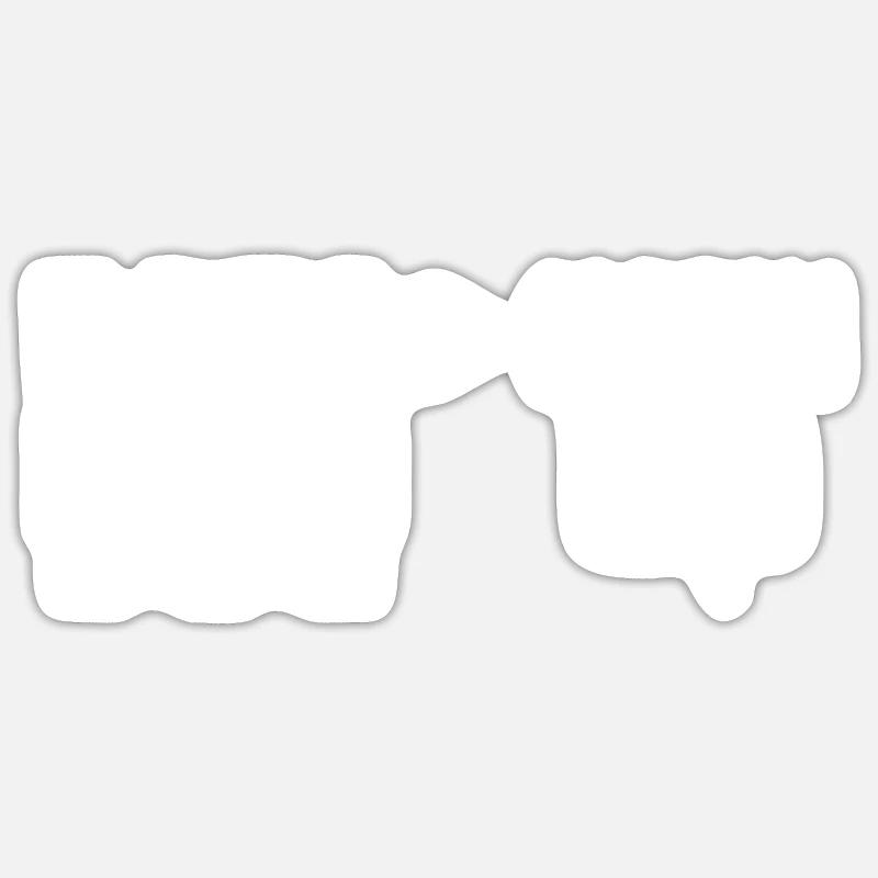 Data > Opinion Artificial Intelligence Data Sticker Größe S (10 x 10 cm)