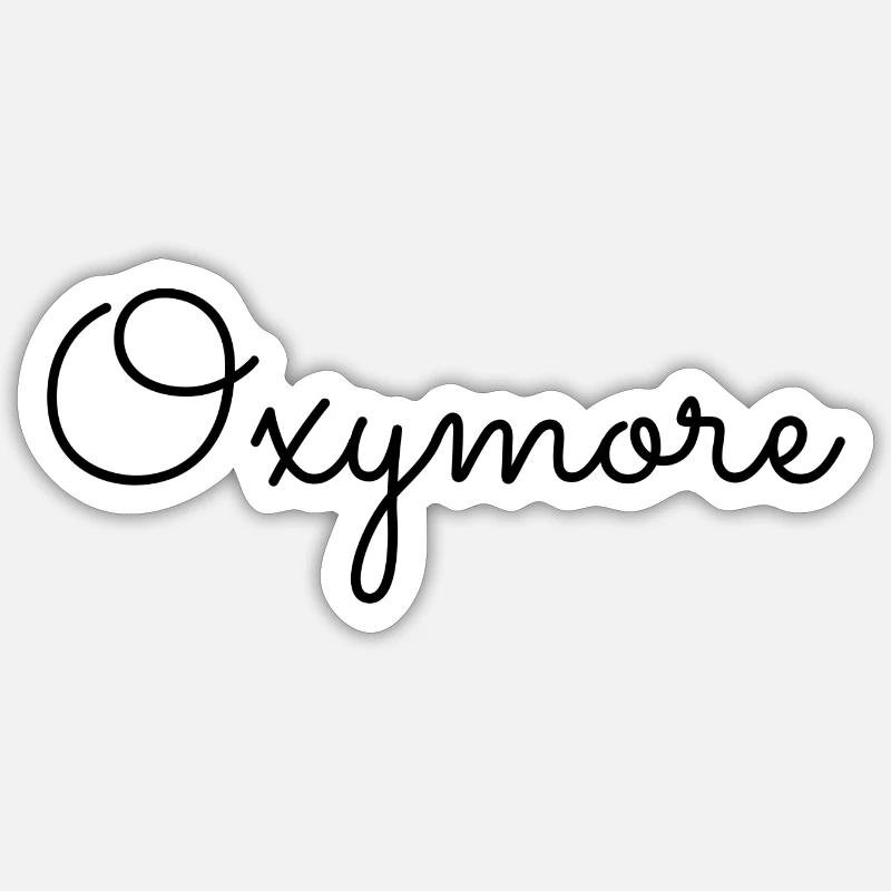 Oxymore Sticker taille S (10 x 10 cm)