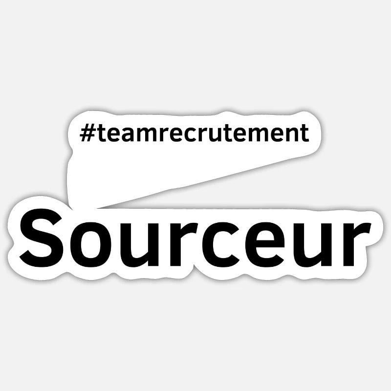 Sourceur Sticker taille S (10 x 10 cm)
