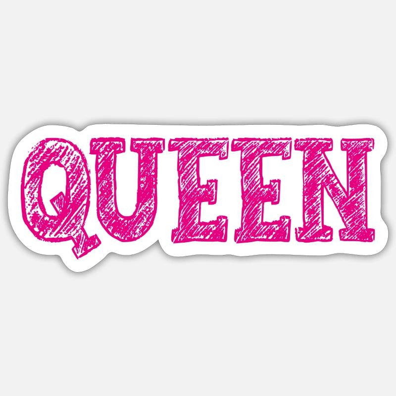 QUEEN Sticker size S (10 x 10 cm)
