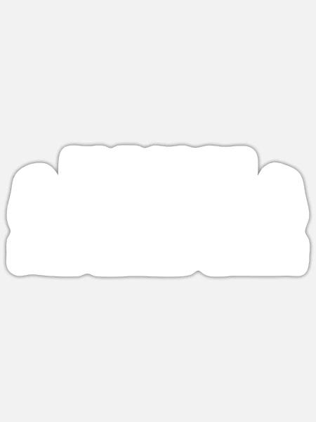 Hansi Der Mann Der Alles kann - Sticker Größe S (10 x 10 cm) - Mattweiß