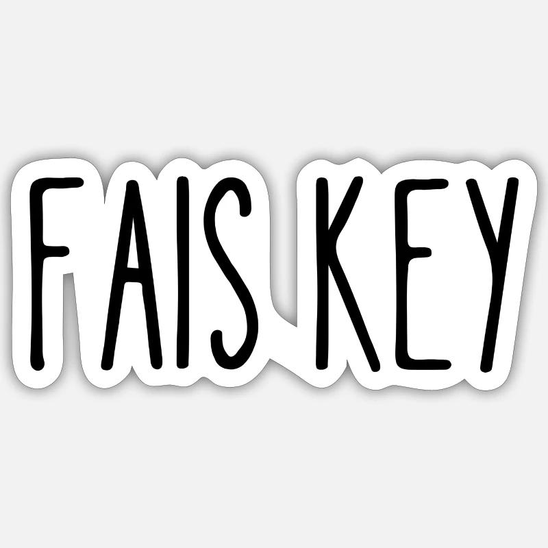 Sticker taille S (10 x 10 cm) - 