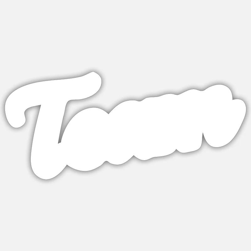 Team >> Dein eigener Text << Sticker Größe S (10 x 10 cm)