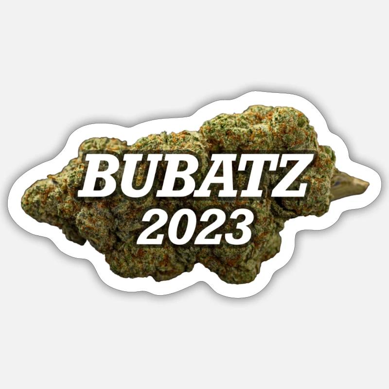 Bubatz 2023 Sticker Größe S (10 x 10 cm)