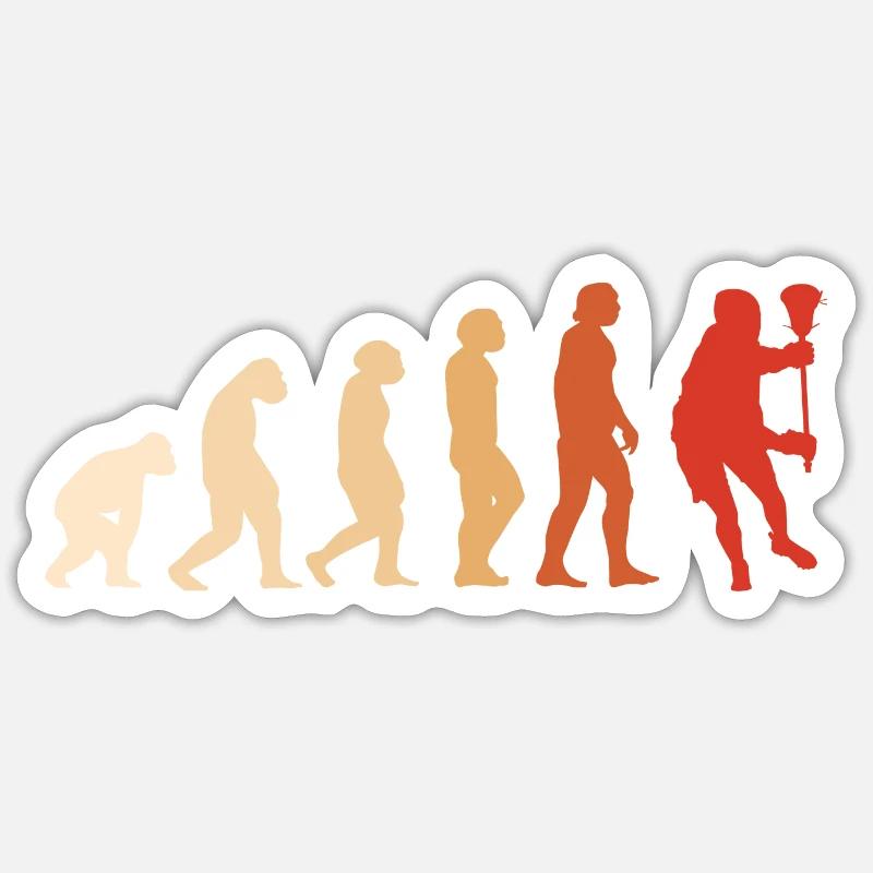 Sport Evolution Field Lacrosse Sticker size S (10 x 10 cm)