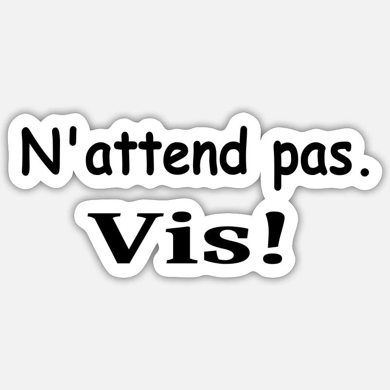 Sticker taille S (10 x 10 cm) - 