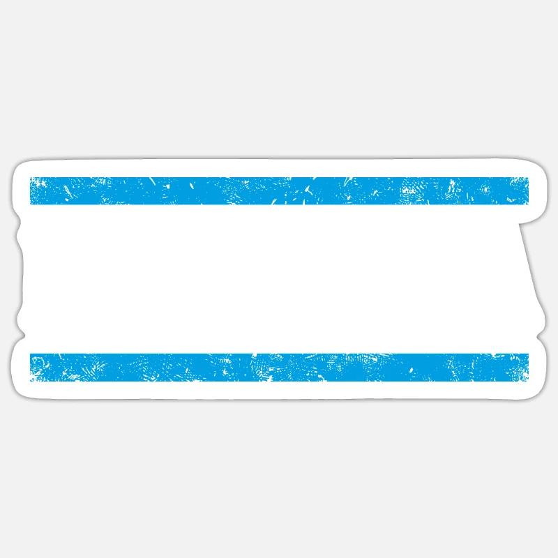 Padova - Sticker taille S (10 x 10 cm) - blanc mat