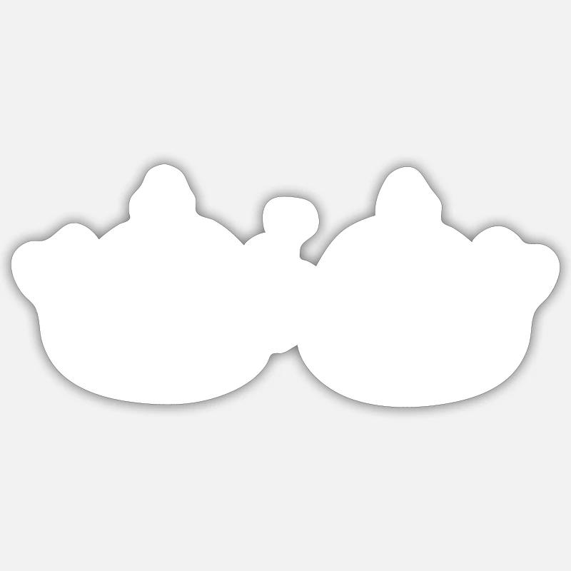 Sticker Größe S (10 x 10 cm) - 