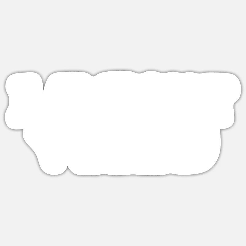 I Don't Yield Sticker size S (10 x 10 cm)