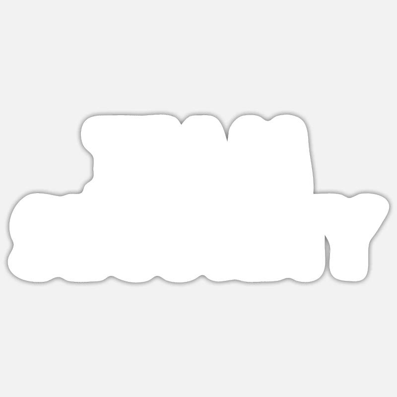 Team security - Sticker size S (10 x 10 cm) - white matte