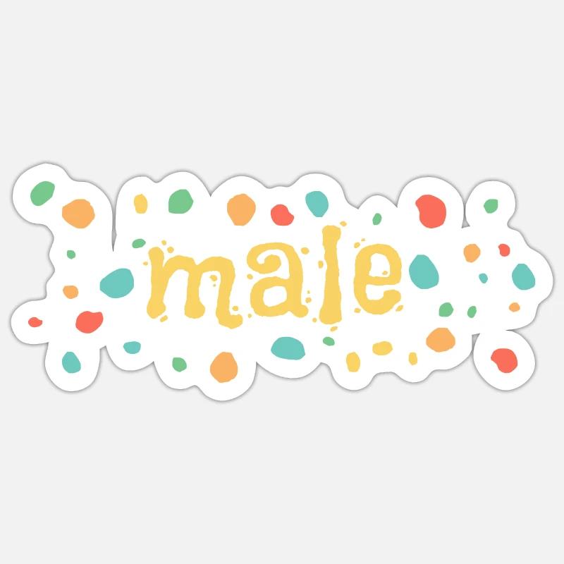 Gift for malte Sticker size S (10 x 10 cm)
