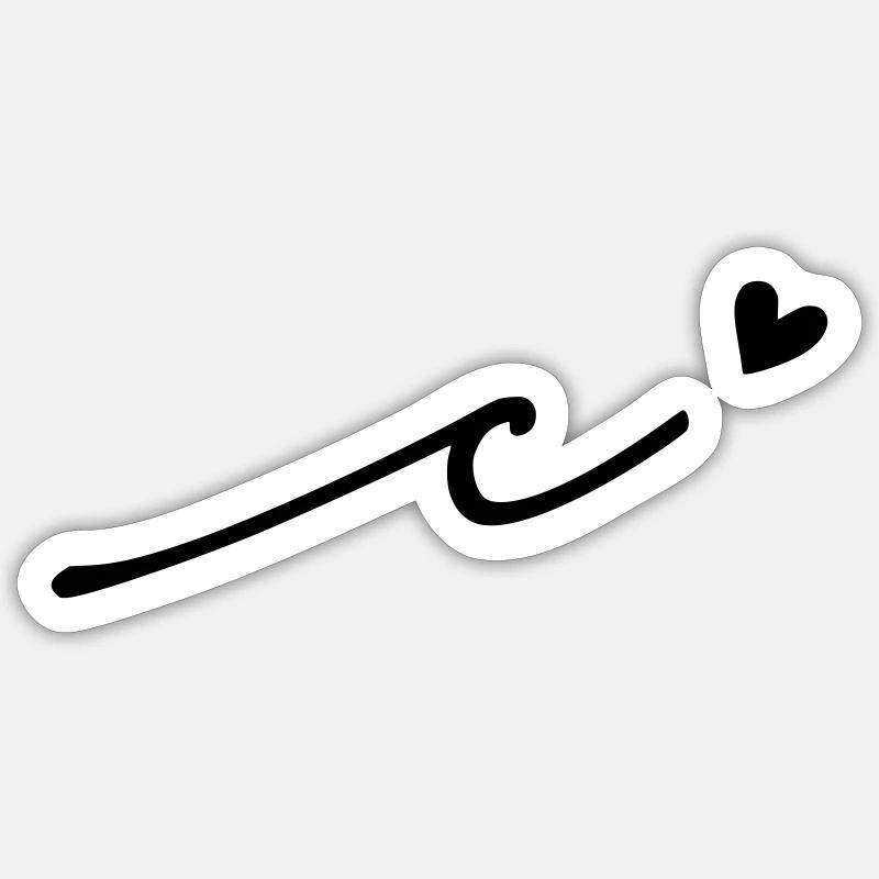 Sticker Größe S (10 x 10 cm) - 