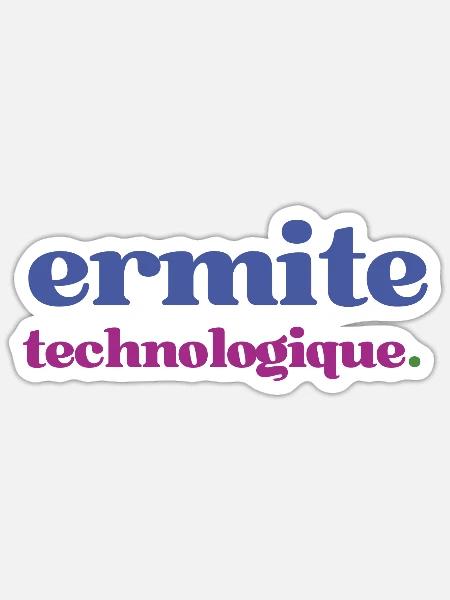 Statement Motiv für Geeks und Technologie Fans - Sticker Größe S (10 x 10 cm) - Mattweiß