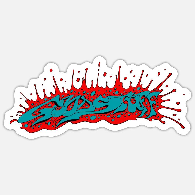 Good Stuff - Sticker size S (10 x 10 cm) - white matte