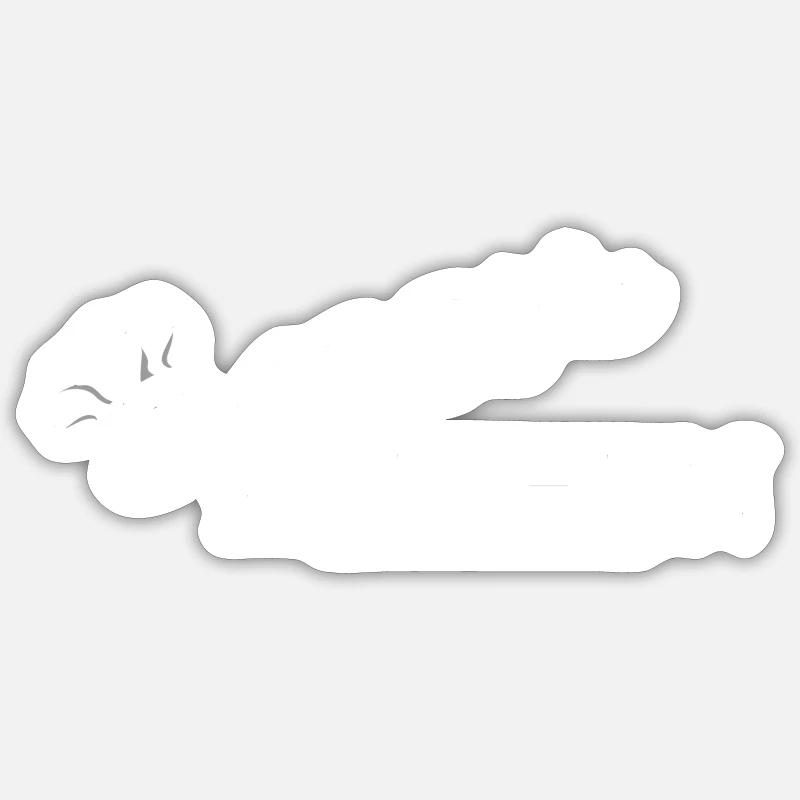 DADDY's KITCHEN - Sticker size S (10 x 10 cm) - white matte