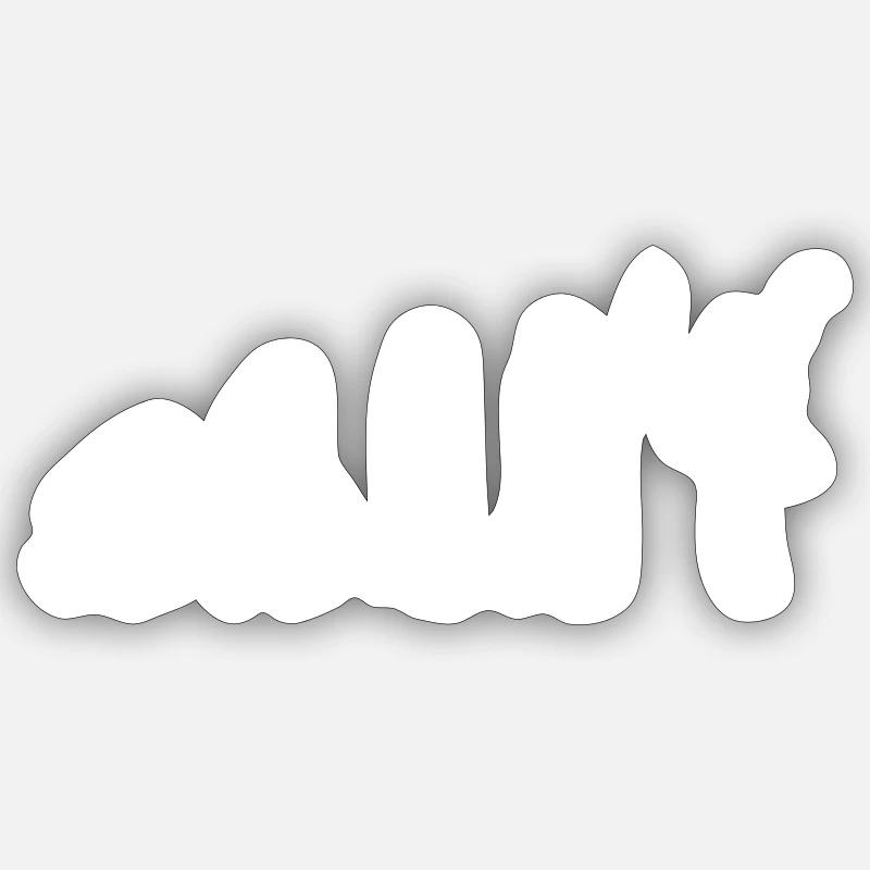 Ballerina Evolution Sticker Größe S (10 x 10 cm)