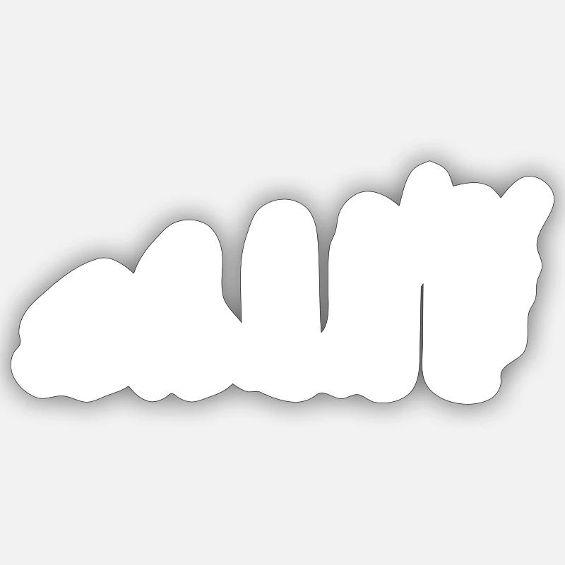 Évolution du groupe de guitaristes Sticker taille S (10 x 10 cm)