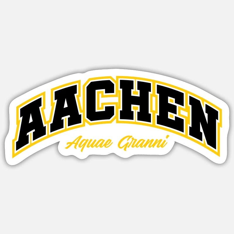 AACHEN Sticker Größe S (10 x 10 cm)