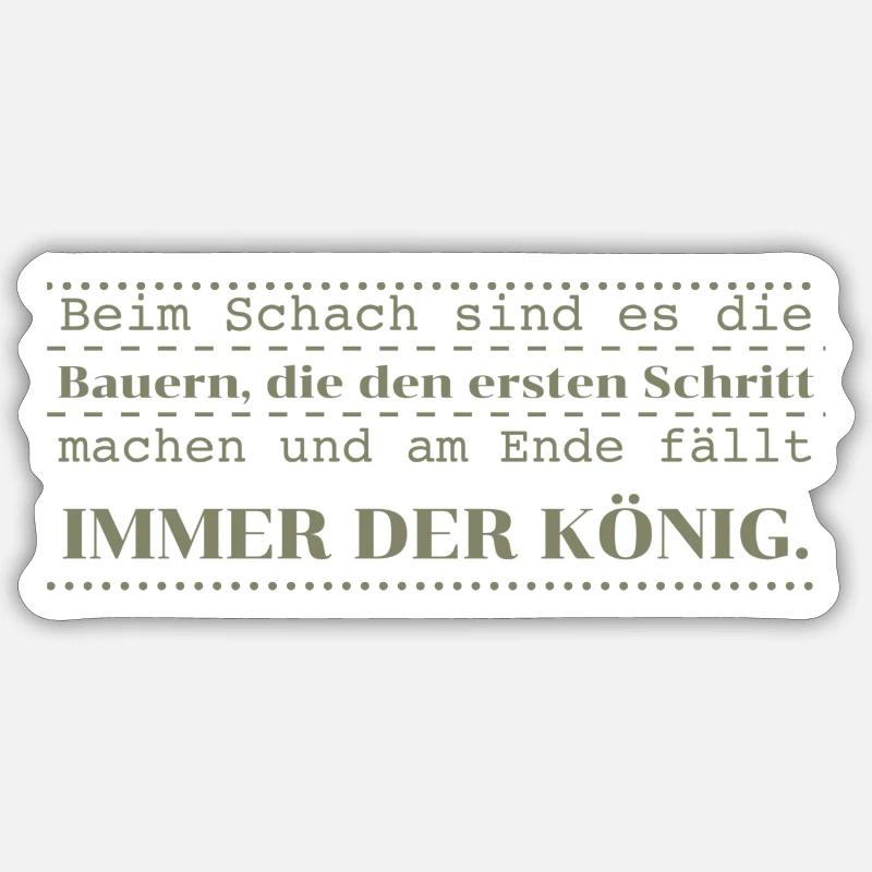 Sticker Größe S (10 x 10 cm) - 