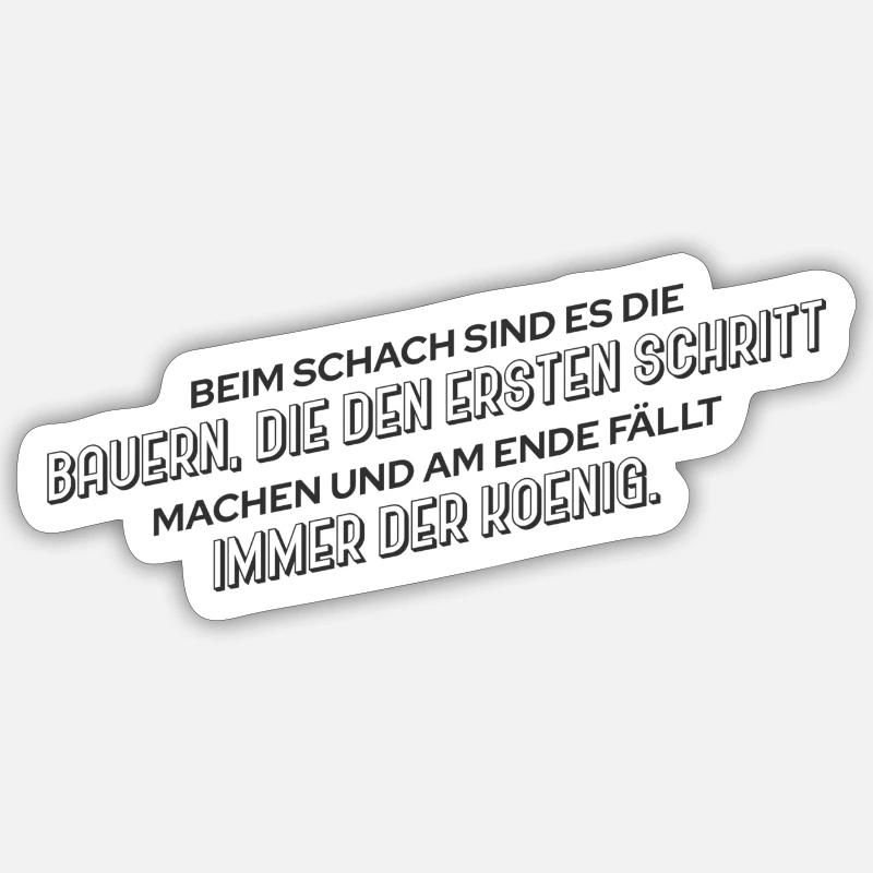 Sticker Größe S (10 x 10 cm) -