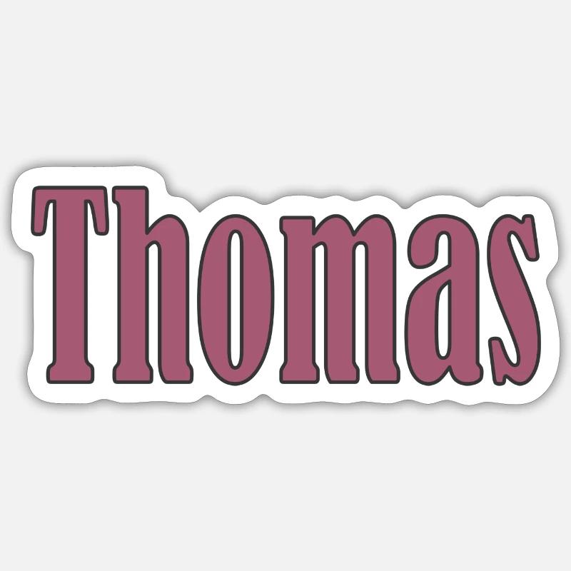 Thomas Sticker Größe S (10 x 10 cm)