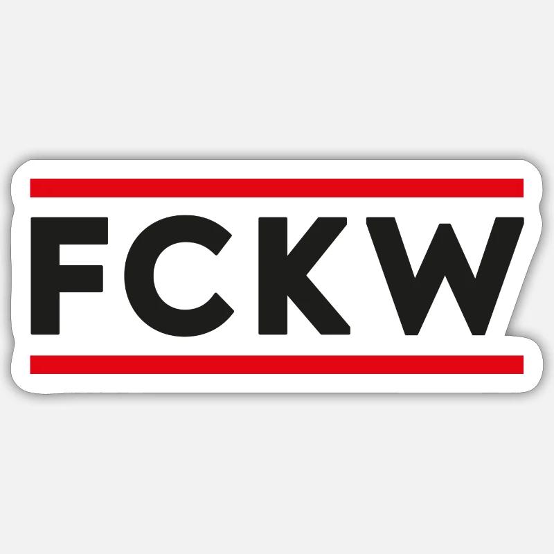 CFC - Sticker size S (10 x 10 cm) - white matte