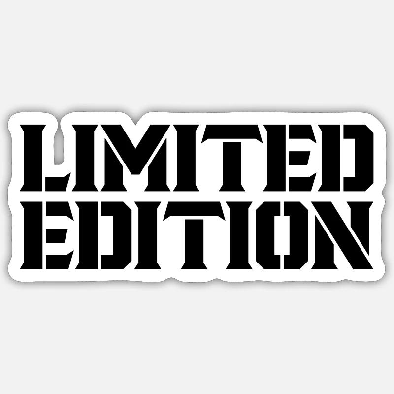 Édition limitée - Sticker taille S (10 x 10 cm) - blanc mat