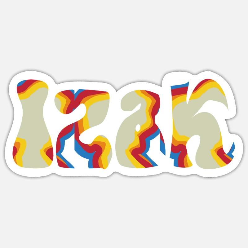 Sticker taille S (10 x 10 cm) - 
