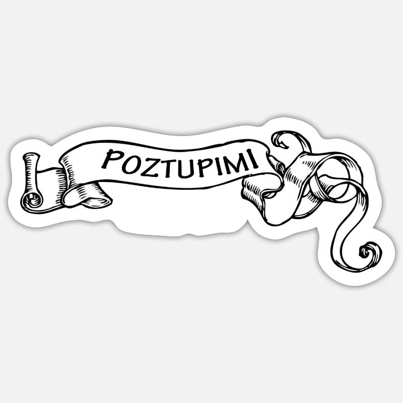 Sticker Größe S (10 x 10 cm) - 