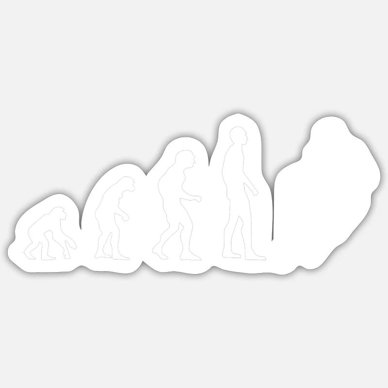 basketball shirt gift geschenk dunk Evolution Sticker Größe S (10 x 10 cm)