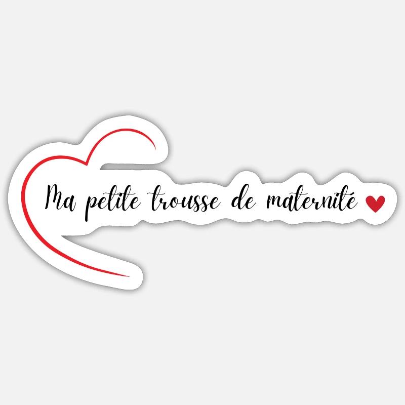 Bio-Mutterschaftsset Sticker Größe S (10 x 10 cm)