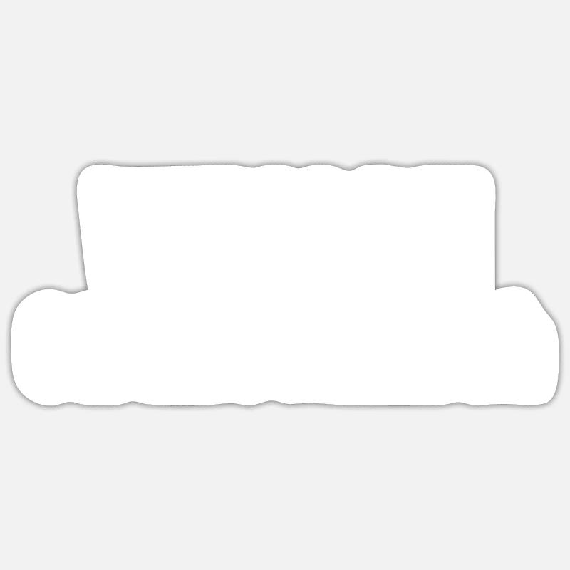 Wallah wird es dabei belassen Sticker Größe S (10 x 10 cm)