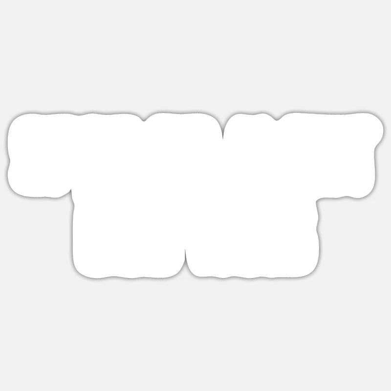 Spoiler Alert God Wins - Sticker size S (10 x 10 cm) - white matte