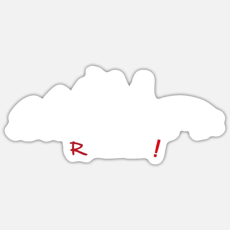 Revolution - Evolution Man Fun Twist 04 Sticker Größe S (10 x 10 cm)