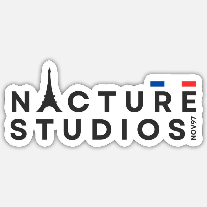 Nicture Studios Paris Sticker Größe S (10 x 10 cm)