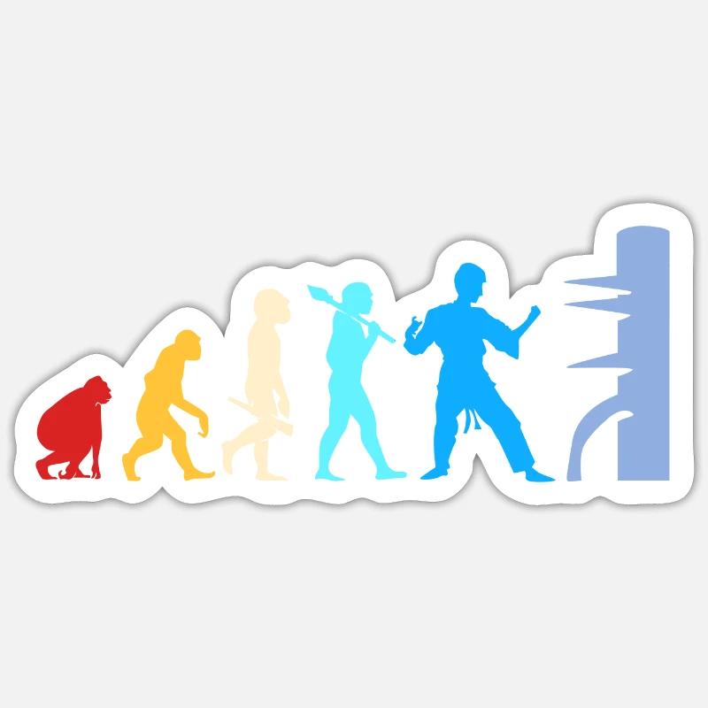 Wing Chun Sticker size S (10 x 10 cm)