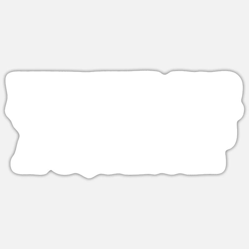 Hurtin pour un Carapuce - Sticker taille S (10 x 10 cm) - blanc mat