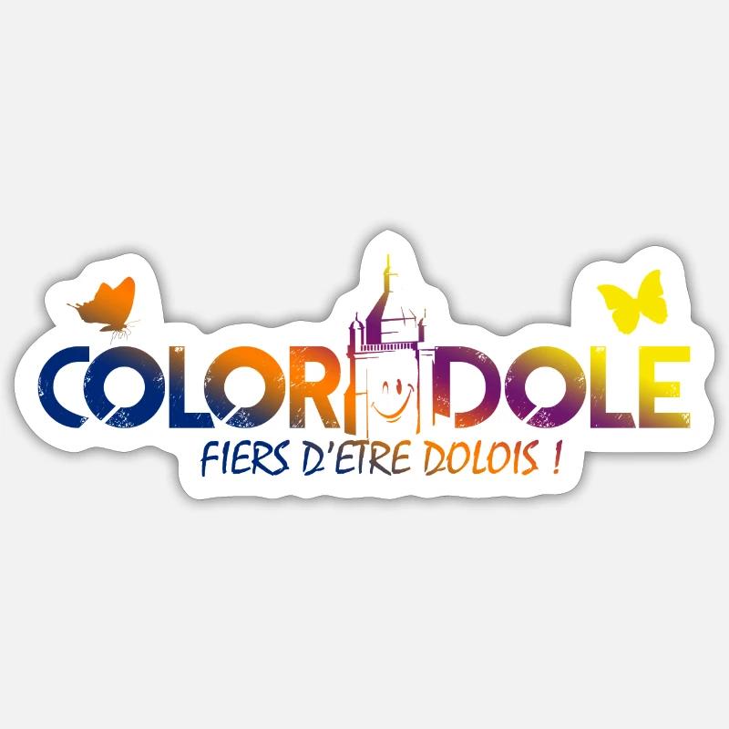 2 Sticker taille S (10 x 10 cm)