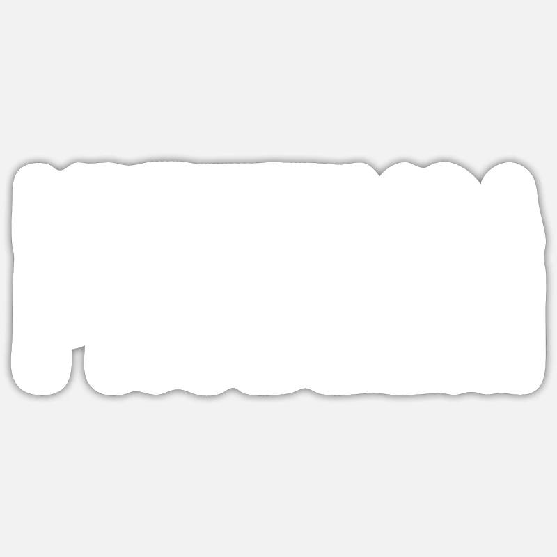 Ich identifiziere mich als Problem Sticker Größe S (10 x 10 cm)