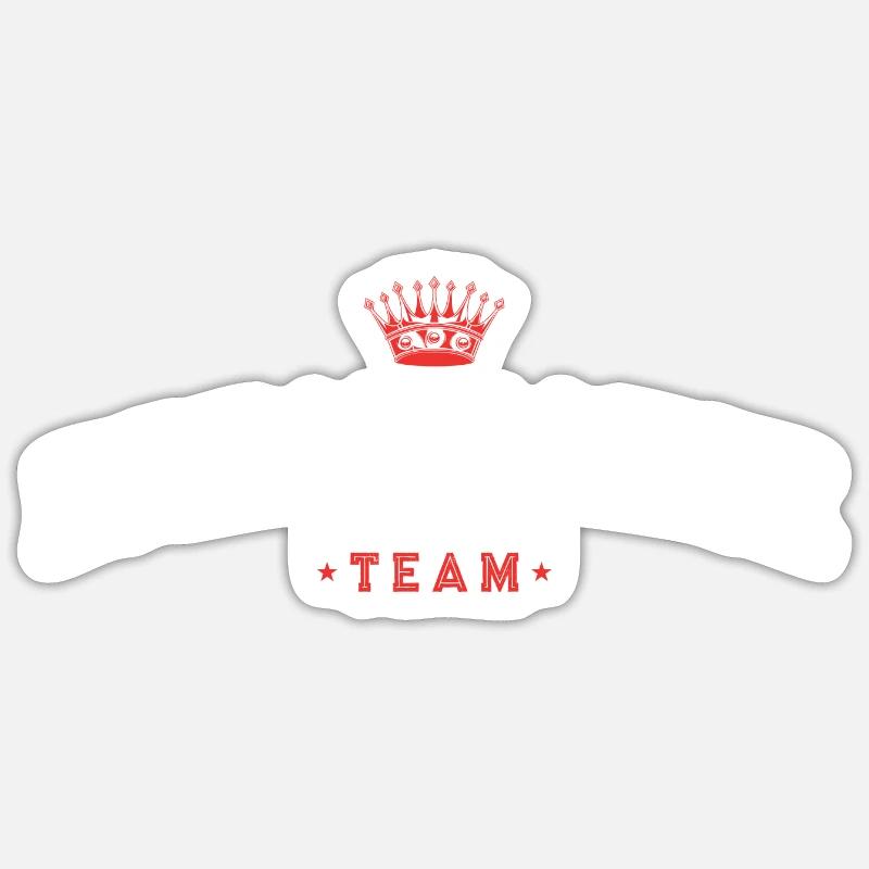 Équipe de breakdance - Sticker taille S (10 x 10 cm) - blanc mat