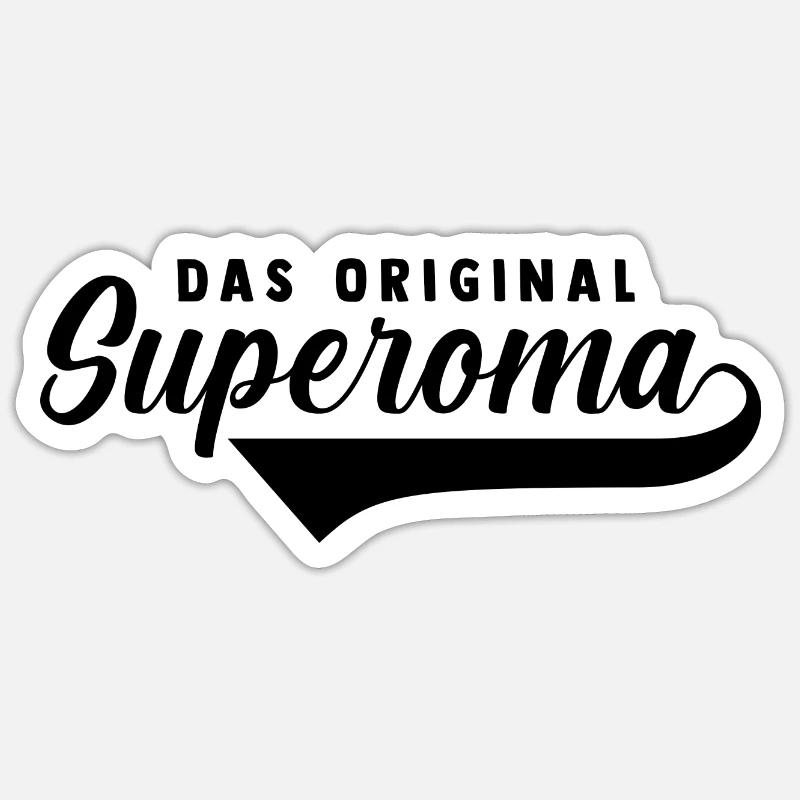 Großmutter Oma Sticker Größe S (10 x 10 cm)