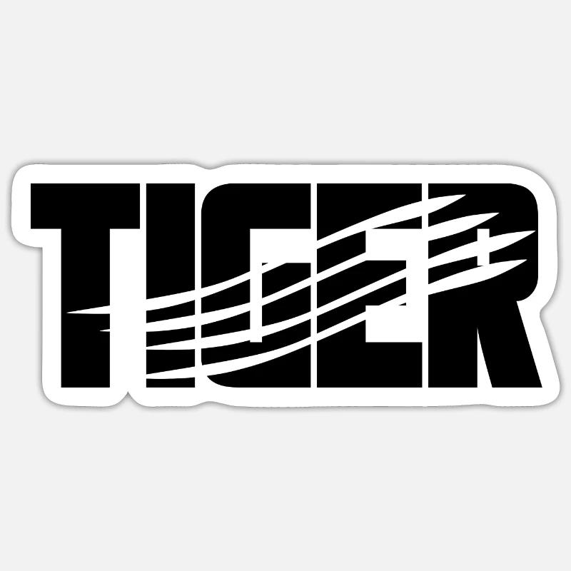 Tiger Claw Scratch Marks Sticker size S (10 x 10 cm)